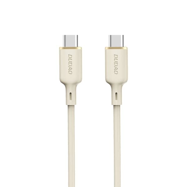 Dudao L7SCC USB-C til USB-C kabel 100W 1m - beige