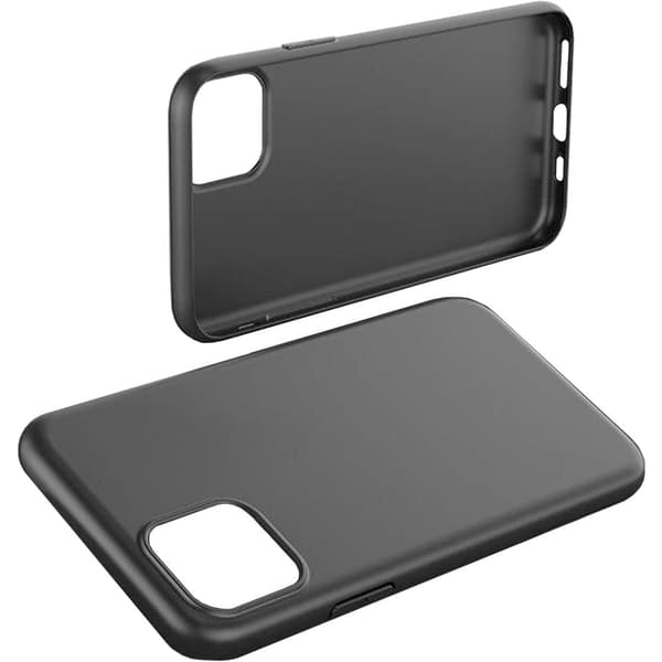 Soft Case Gel fleksibelt beskyttelsesdeksel for Vivo V23 5G Black-telefonen