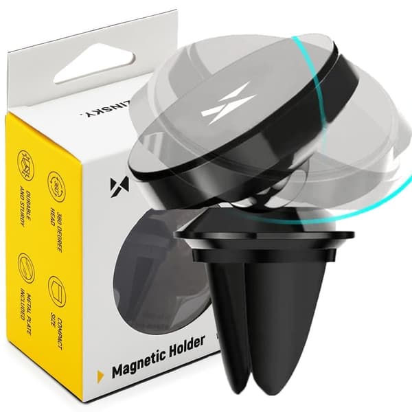 Wozinsky magneettinen auton grillipidike musta (WMH-04)