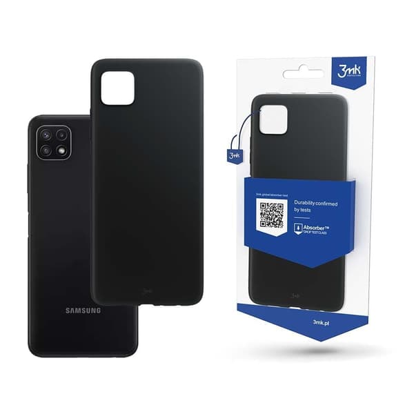 Samsung Galaxy A22 5G - 3mk Matt deksel svart