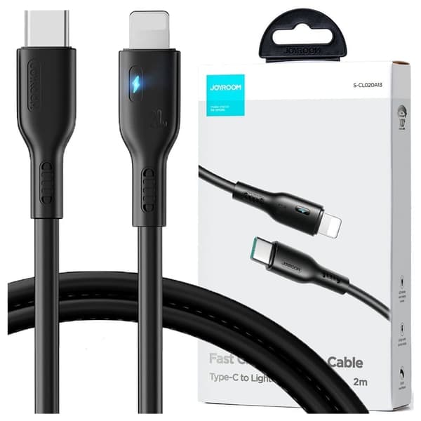 USB C - Lightning 20W 1,2m Joyroom S-CL020A13-kabel - svart