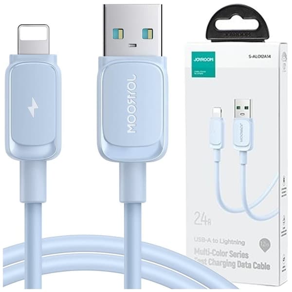 Lightning - USB 2,4A-kabel 1,2m Joyroom S-AL012A14 - blå