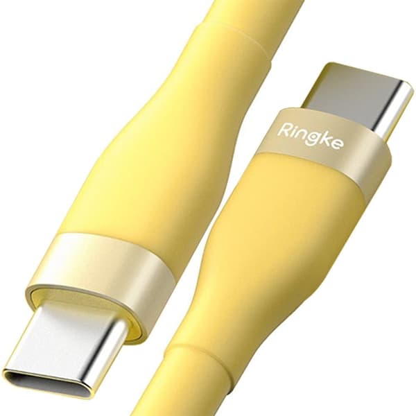 Ringke USB-C - Lightning kabel 480Mb/s 20W 2m gul (CB60150RS)