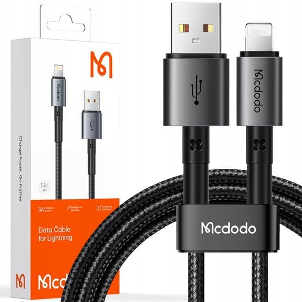 MCDODO USB LIGHTNING SNABB LADDNINGSKABEL 36W 2M IPHONE 11 12 13 14