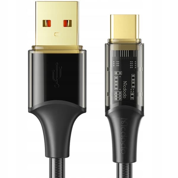 MCDODO USB-C KABEL SNABBLADDNING FOR SAMSUNG XIAOMI USB TYPE C 6A 100W 1M