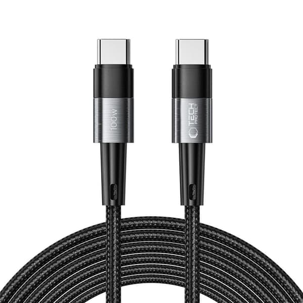 TECH-PROTECT ULTRABOOST TYPE-C KABEL PD100W/5A 300CM GRÅ