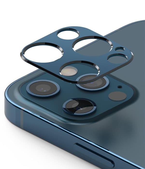 RUND KAMERA DESIGN IPHONE 12 PRO MAX BLÅ
