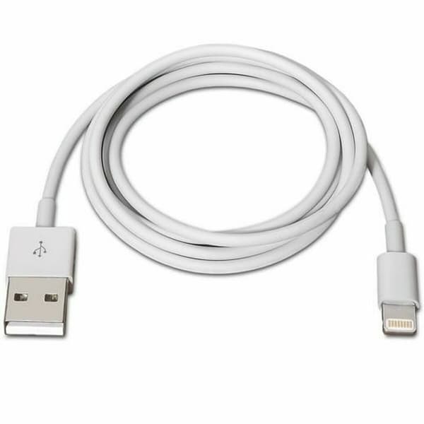 Kabel Aisens A102-0035 Vit Svart 1 m (1 antal)