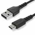Miniatyrbild 1 av 2: USB A till USB C Kabel Startech RUSB2AC2MB           Svart