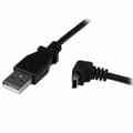 Miniatyrbild 1 av 3: USB-kabel till mikro-USB Startech USBAMB2MD            Svart