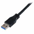 Miniatyrbild 3 av 3: USB-kabel till mikro-USB Startech USB3CAUB1M           Svart