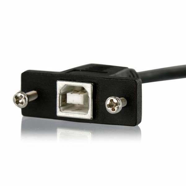 USB-kabel Startech USBPNLBFBM1 USB B Svart