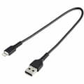 Miniatyrbild 1 av 3: Kabel USB till Lightning Startech RUSBLTMM30CMB USB A Svart