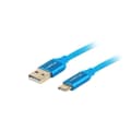 Miniatyrbillede 2 af 2: USB A til USB C-kabel Lanberg Quick Charge 3.0 Blå - 0,5 m
