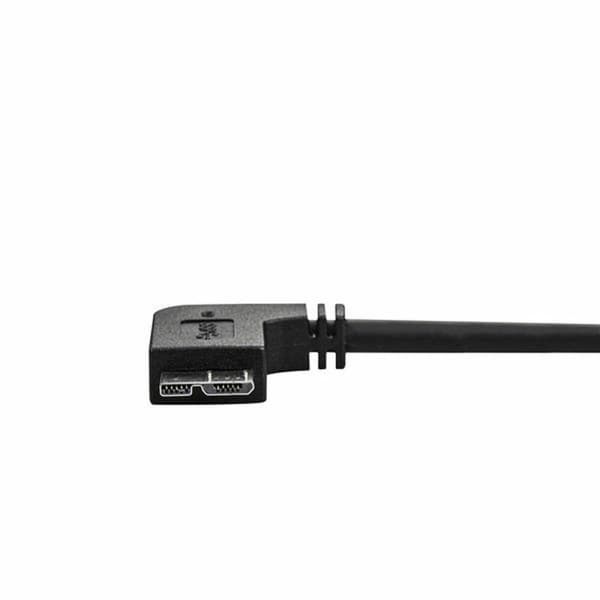 USB-kaapeli - micro-USB Startech USB3AU50CMRS Musta