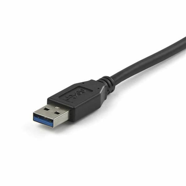 USB A - USB C kaapeli Startech USB31AC1M Musta