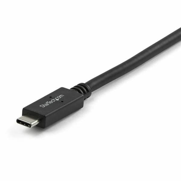 USB A - USB C kaapeli Startech USB31AC1M Musta