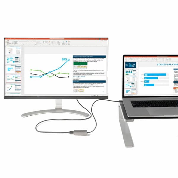 USB C til DisplayPort-adapter Startech CDP2MDPEC Sort/Grå 0,3 m