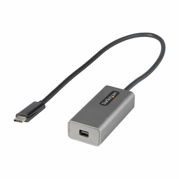 USB C til DisplayPort-adapter Startech CDP2MDPEC Sort/Grå 0,3 m Hvid