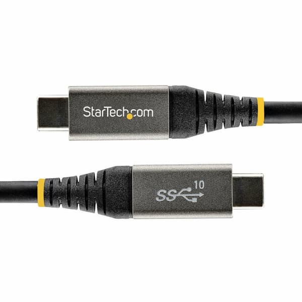 Kabel USB C Startech USB31CCV1M Sort/Grå 1 m
