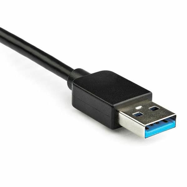 DisplayPort-kabel USB 3.0 Startech USB32DP24K60 Sort