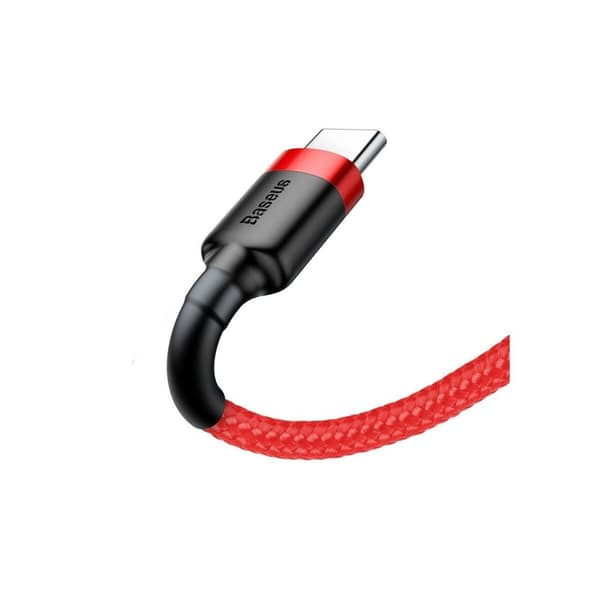 USB A till USB C Kabel Baseus CATKLF-A09 Röd 50 cm 0,5 m