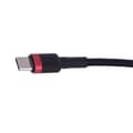 Miniatyrbild 3 av 4: Kabel USB C Baseus CATKLF-G91 Svart 1 m