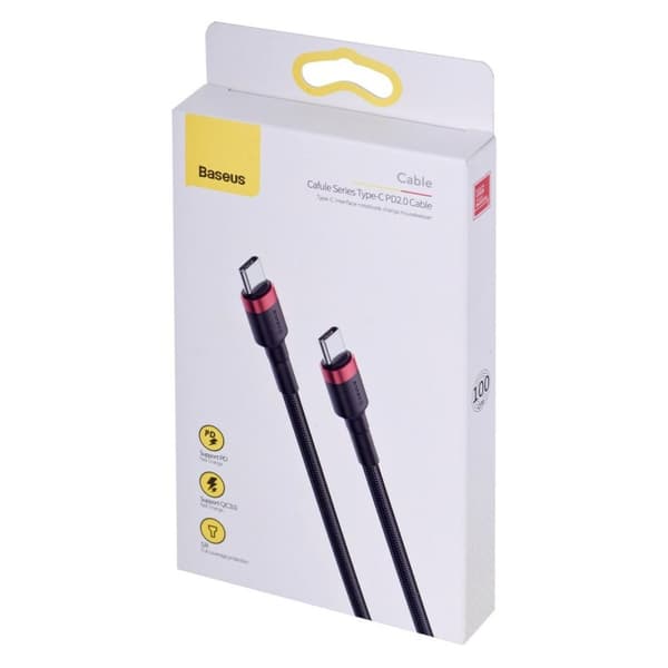 Kabel USB C Baseus CATKLF-G91 Svart 1 m