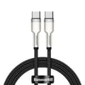 Miniatyrbild 1 av 3: Kabel USB C Baseus CATJK-C01 Svart 1 m