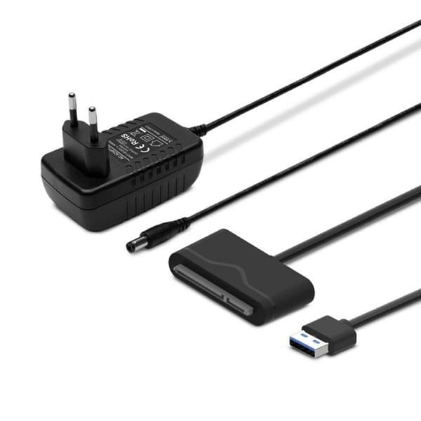 USB-kabel SATA III Savio AK-39 Sort 50 cm