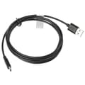 Miniatyrbillede 2 af 2: USB A til USB-C-kabel Lanberg CA-USBO-10CC-0018-BK Sort 1,8 m (1 enheder)