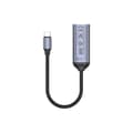 Miniatyrbild 3 av 3: USB-C till DisplayPort Adapter Unitek V1415A Grå 15 cm (1 antal)