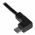 Miniatyrbild 3 av 3: USB-kabel till mikro-USB Startech USBAUB1MLA Svart 1 m