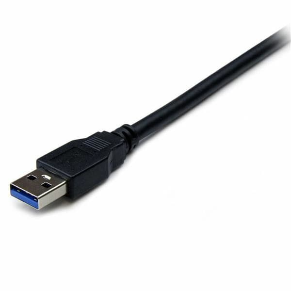 USB-kabel Startech USB3SEXT2MBK Svart