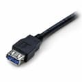 Miniatyrbild 2 av 3: USB-kabel Startech USB3SEXT2MBK         Svart
