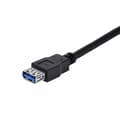 Miniatyrbild 3 av 3: USB-kabel Startech USB3SEXT1MBK         USB A Svart