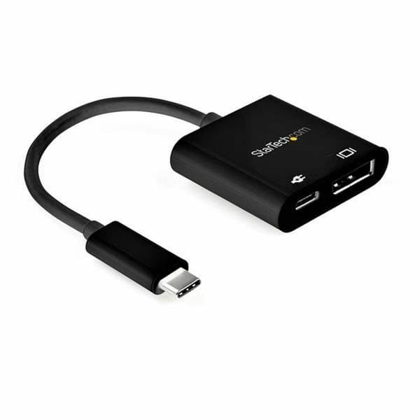 USB C till DisplayPort Adapter Startech CDP2DP14UCPB         Svart Svart