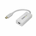 Miniatyrbild 1 av 4: USB C till Mini DisplayPort Adapter Startech CDP2MDP              Vit 4K Ultra HD