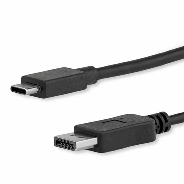 USB C till DisplayPort Adapter Startech CDP2DPMM6B           (1,8 m) Svart