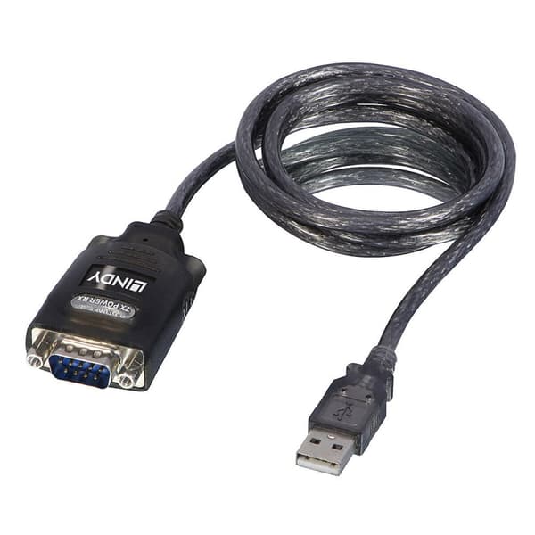 USB till RS232 Adapter LINDY 42686 1,1 m