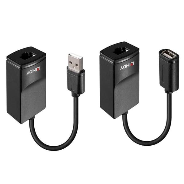 Ethernet till USB Adapter LINDY 43365L Svart