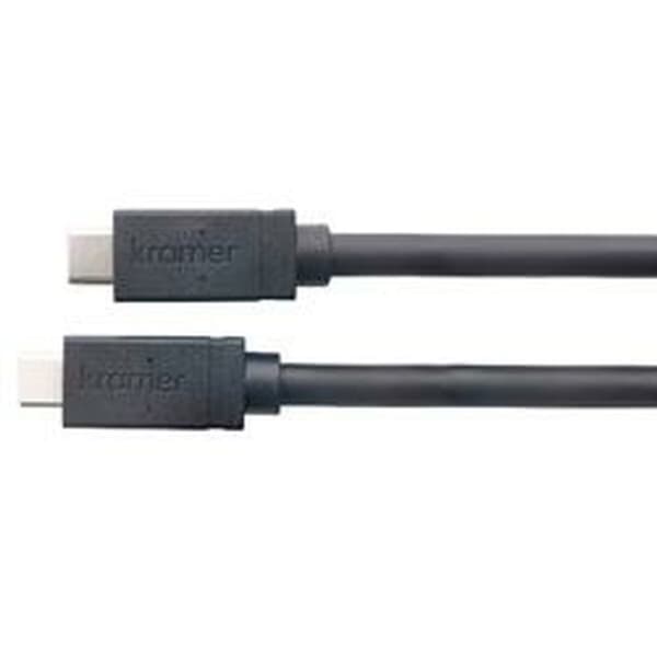 USB-C-kabel Kramer Electronics 96-021910515 Svart 6 m