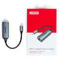 Miniatyrbild 5 av 6: USB till Ethernet Adapter Unitek U1312A 50 cm