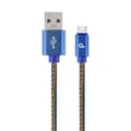 Miniatyrbild 1 av 2: USB A till USB C Kabel GEMBIRD CC-USB2J-AMCM-1M-BL Blå 1 m
