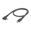Miniatyrbild 1 av 10: USB-C-kabel Startech RUSB31CC50CMBR Svart 50 cm