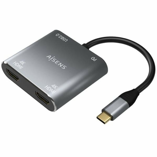 Adapter USB Aisens A109-0625 Grå