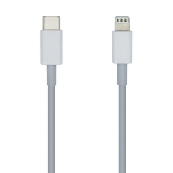 Kabel Lightning Aisens A102-0443 Vit 2 m (1 antal)