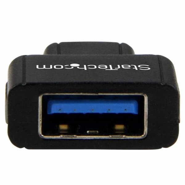 USB A til USB C-kabel Startech USB31CAADG Sort