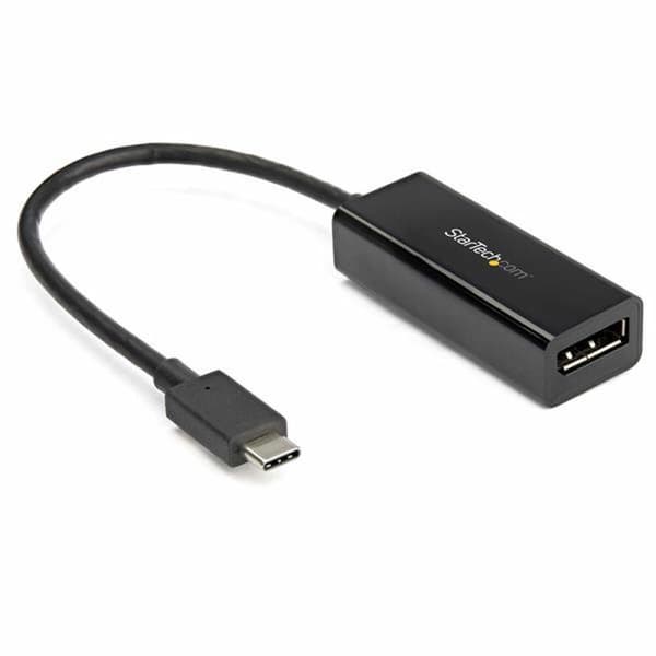 USB C til DisplayPort-adapter Startech CDP2DP14B            Sort Sort