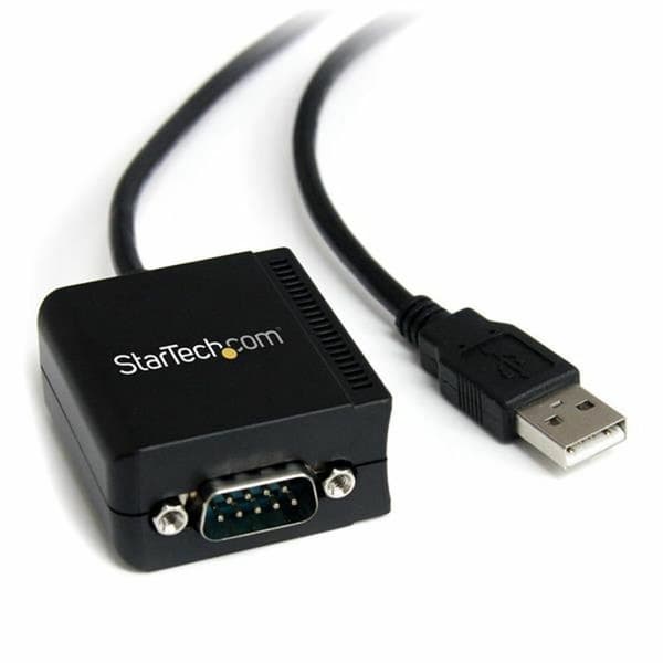 USB til RS232-adapter Startech ICUSB2321FIS Sort